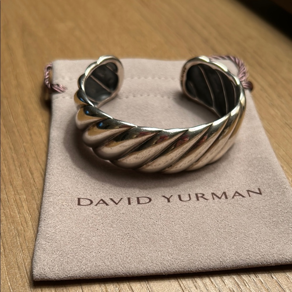 David Yurman Silver Cuff Bracelet